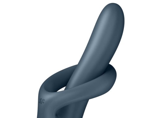 Wibrator Podgrzewany Do Punktu G-Heat Flex 4 Grey-Satisfyer