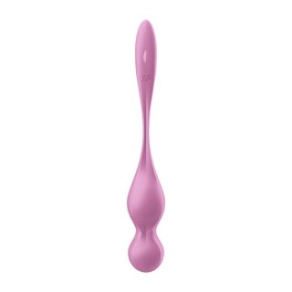 Kulki Gejszy do ćwiczeń mięśni Kegla-Love Birds 1 pink-Satisfyer