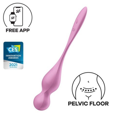 Kulki gejszy różowe Love Birds 1 Satisfyer