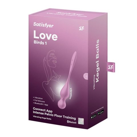 Kulki gejszy różowe Love Birds 1 Satisfyer