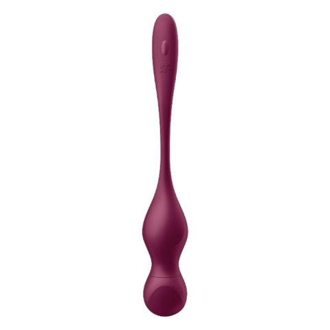 Kulki gejszy fioletowe sterowane aplikacją Love Birds Vary Satisfyer
