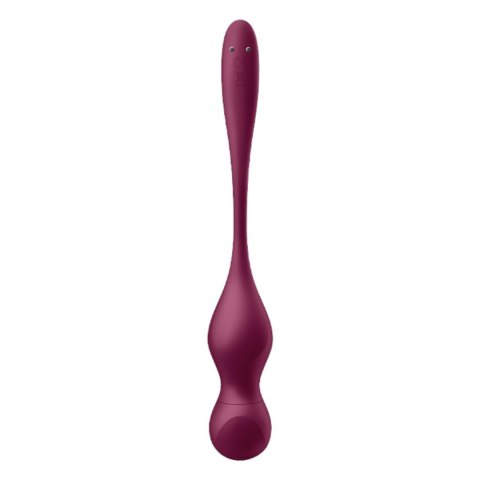 Kulki gejszy fioletowe sterowane aplikacją Love Birds Vary Satisfyer
