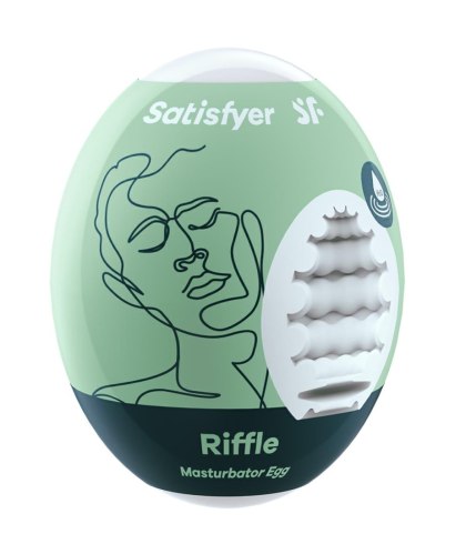 Masturbator Egg Single (Riffle)-Satisfyer