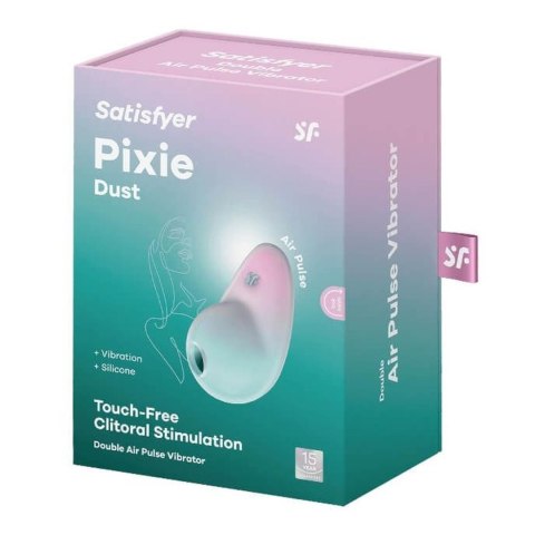 Stymulator Łechtaczki powietrzny Pixie Dust Mint/Pink Satisfyer