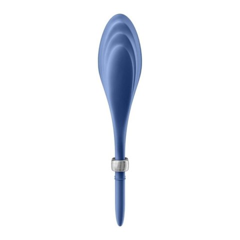 Pierścień erekcyjny-Duelist Ring Vibrator Blue-Satisfyer