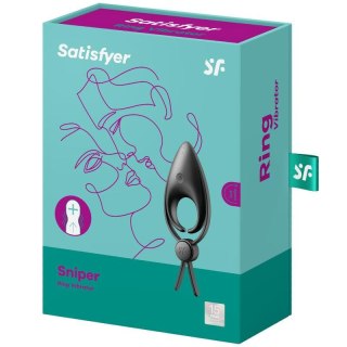 Pierścień Erekcyjny-Sniper Black-Satisfyer