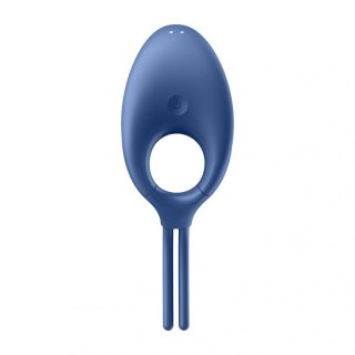Wibrujący pierścień erekcyjny-Swordsman Blue-Satisfyer