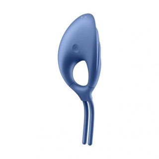 Wibrujący pierścień erekcyjny-Swordsman Blue-Satisfyer
