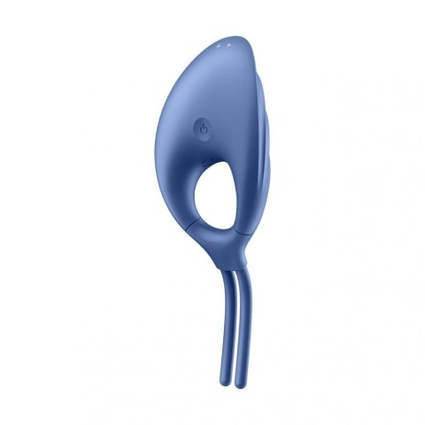 Wibrujący pierścień erekcyjny-Swordsman Blue-Satisfyer