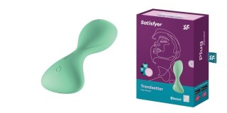 Wibrator Analny -Plug Vibrator Trendsetter Connect App Light Green-Satisfyer