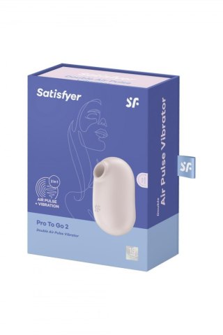 Stymulator łechtaczki-Pro To Go 2 beige-Satisfyer