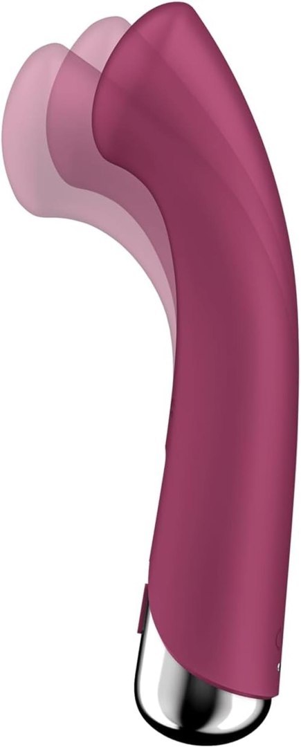 Wibrator Do Punktu G Z Funkcją Rotacji Czerwony - Satisfyer