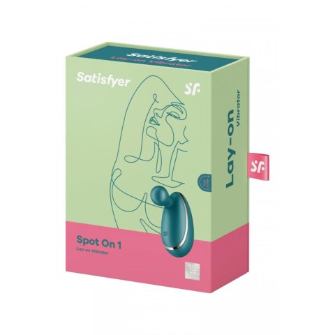 Stymulator łechtaczki-Spot On 1 green-Satisfyer