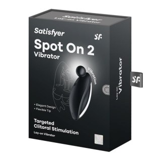Stymulator Łechtaczki Spot On 2 Czarny - Satisfyer