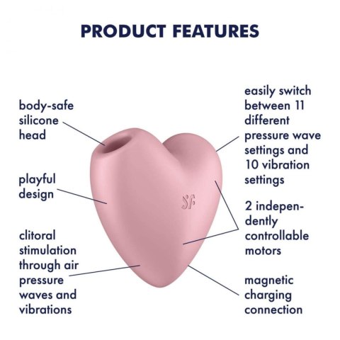 Stymulator-Cutie Heart (Light Red)-Satisfyer
