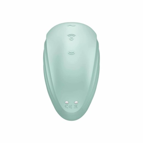 Stymulator łechtaczki wibrujący z Technologią Impulsów Powietrznych zielony Satisfyer