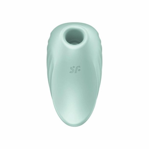 Stymulator łechtaczki wibrujący z Technologią Impulsów Powietrznych zielony Satisfyer