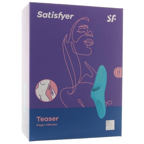 Stymulator - Teaser Finger Vibrator (light blue)-Satisfyer