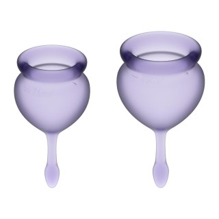 Tampony - Satisfyer Feel good Menstrual Cup (Lila)-Satisfyer
