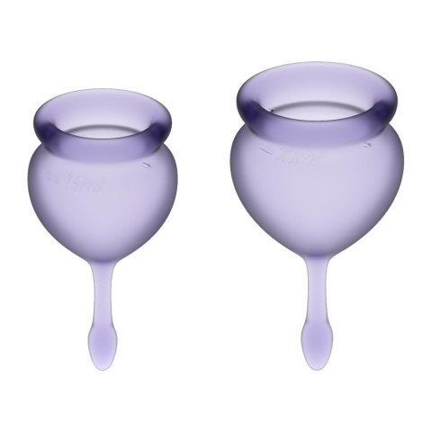 Tampony - Satisfyer Feel good Menstrual Cup (Lila)-Satisfyer