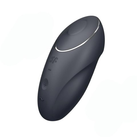 Stymulator Łechtaczki Szary-Tap & Climax 1 grey-Satisfyer