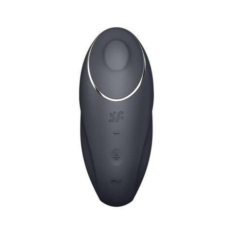 Stymulator Łechtaczki Szary-Tap & Climax 1 grey-Satisfyer