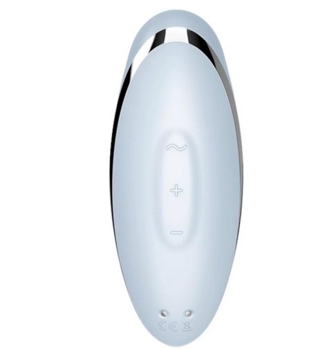 Stymulator łechtaczki -Tap & Climax 2 blue-Satisfyer