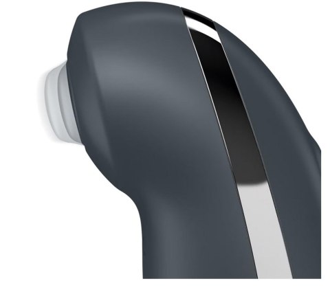 Stymulator łechtaczki wibrujący grafit Tap & Climax 2 Satisfyer