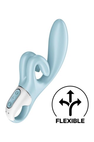Wibrator Króliczek Niebieski -Touch me blue-Satisfyer