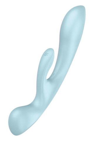 Wibrator Króliczek błękitny Triple Oh Satisfyer