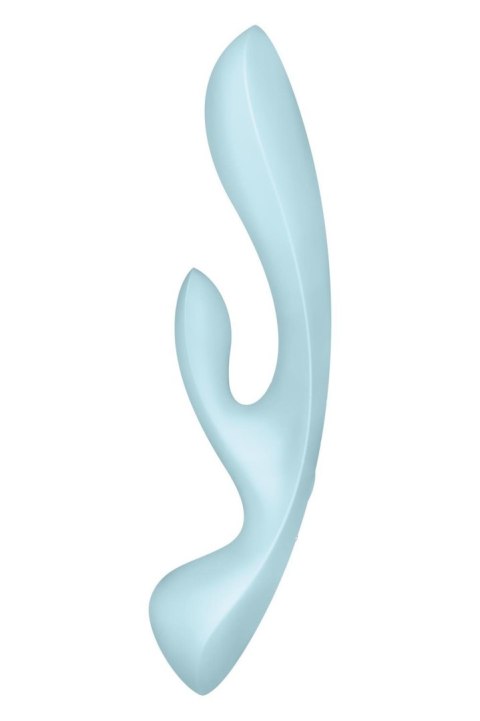 Wibrator Króliczek błękitny Triple Oh Satisfyer