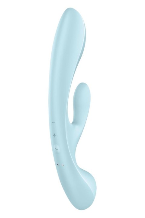 Wibrator Króliczek błękitny Triple Oh Satisfyer