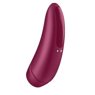 Wibrator - Curvy 1+ Air Pulse Stimulator + Vibration Rose Red-Satisfyer