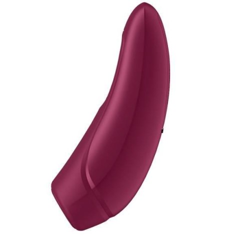 Wibrator - Curvy 1+ Air Pulse Stimulator + Vibration Rose Red-Satisfyer