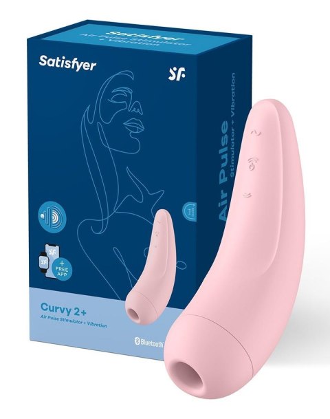 Wibrator - Curvy 2+ Air Pulse Stimulator + Vibration-Satisfyer