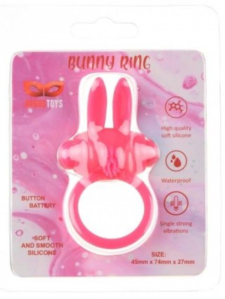 Pierścień Erekcyjny Typu Króliczek, Różowy-Bunny ring pink