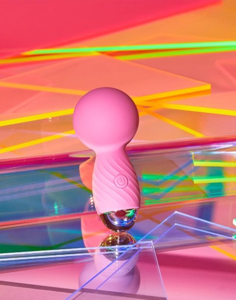 Wibrator Silikonowy Masażer Różowy Pink Passion – Itsy Bitsy