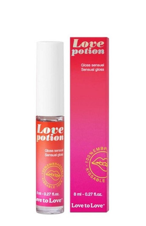 Błyszczyk do seksu oralnego stymulujący LOVE POTION SENSUAL GLOSS 8ml DORCELL