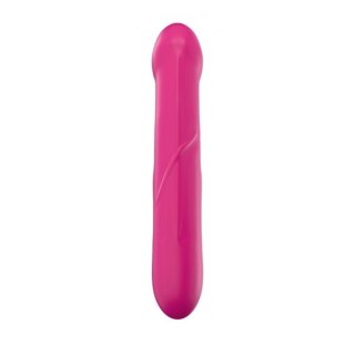 Dildo silikonowe różowe 22.5cm REAL SENSATION M MAGENTA DORCELL