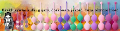 Kulki Gejszy Sylikonowe Jasne Różowe 36mm 90g