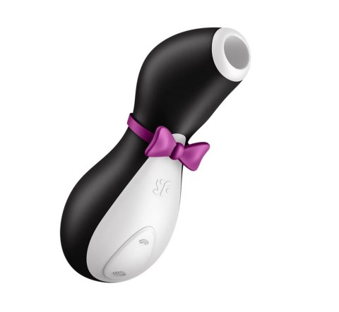 Stymulator Powietrzny z Falami Ciśnienia Penguin Czarny - Satisfyer