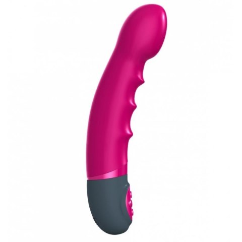 Wibrator Do Punktu G Prążkowany Z dwoma Silnikami Z 10 Funkcjami Wibracji Silikon Medyczny - Marc Dorcel