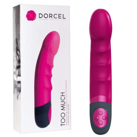 Wibrator Do Punktu G Prążkowany Z dwoma Silnikami Z 10 Funkcjami Wibracji Silikon Medyczny - Marc Dorcel