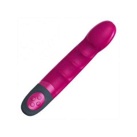 Wibrator Do Punktu G Prążkowany Z dwoma Silnikami Z 10 Funkcjami Wibracji Silikon Medyczny - Marc Dorcel
