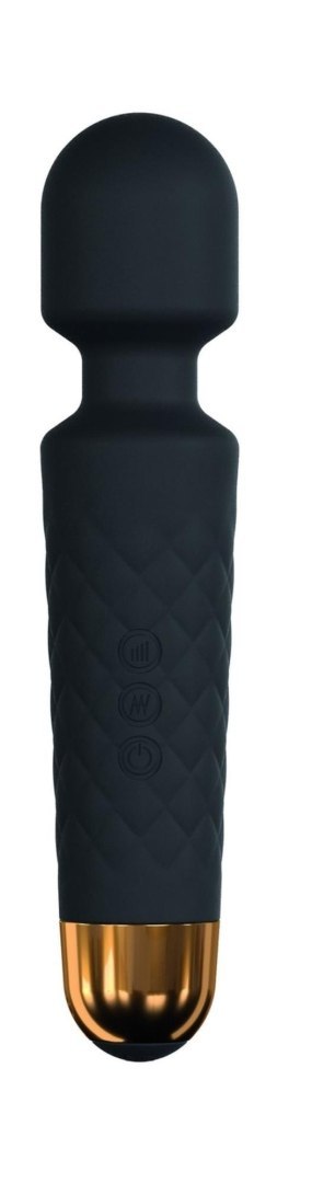 Masażer Wibracyjny Wand Wanderful Black USB Ładowany