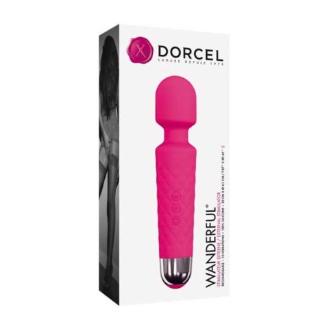 Masażer Wibracyjny Wand Wanderful Magenta USB Ładowany