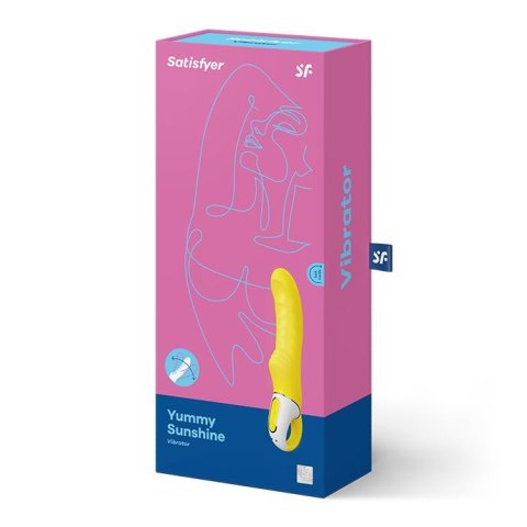 Wibrator do punktu G żółty Vibes Yummy Sunshine - Satisfyer