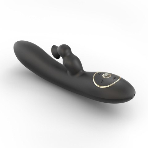 Wibrator Króliczek Z Funkcją Ssania Łechtaczki Silikonowy USB Czarny - Marc Dorcel Divine Rabbit