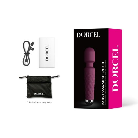 Masażer Wanderful Mini 20 Trybów 8 Poziomów USB Ładowany Fioletowy
