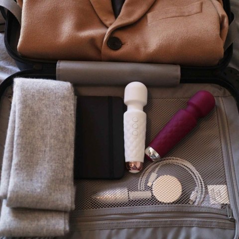 Masażer Wanderful Mini 20 Trybów 8 Poziomów USB Ładowany Fioletowy
